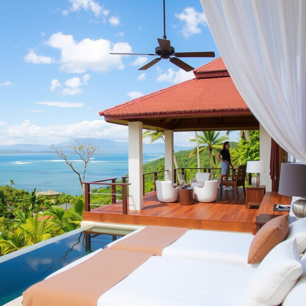 Exclusive private villa accommodation with luxury amenities and personalized service